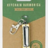 Gentlemen's Hardware Mini Harmonica Keyring -Outdoor Camping b49a390167 8989 a