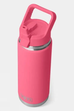 Yeti Rambler With Colour Straw Cap Drinks Bottle - 26oz / 769ml -Outdoor Camping b4ba3j0142 3535 c