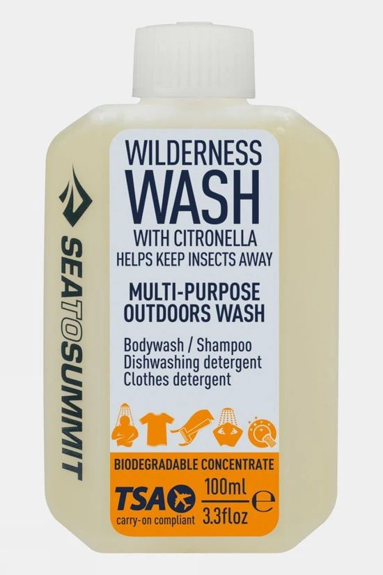Sea To Summit Wilderness Wash Citronella 100ml 3 Sea To Summit Wilderness Wash Citronella 100ml