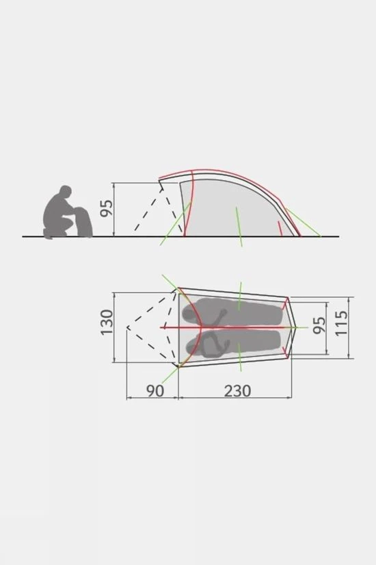 Vaude Taurus 2P Tent 6 Vaude Taurus 2P Tent - Image 4