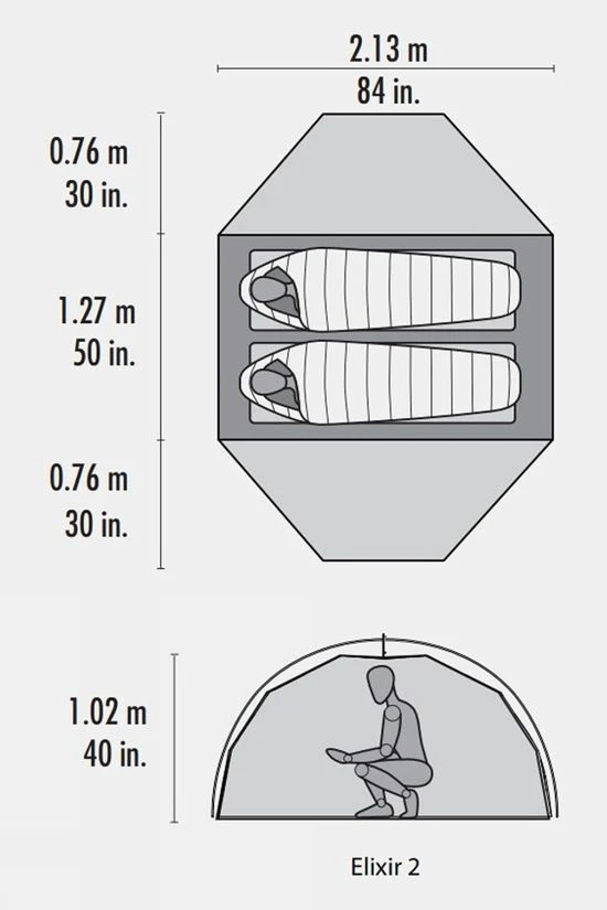 MSR Elixir 2 Tent 8 MSR Elixir 2 Tent - Image 6