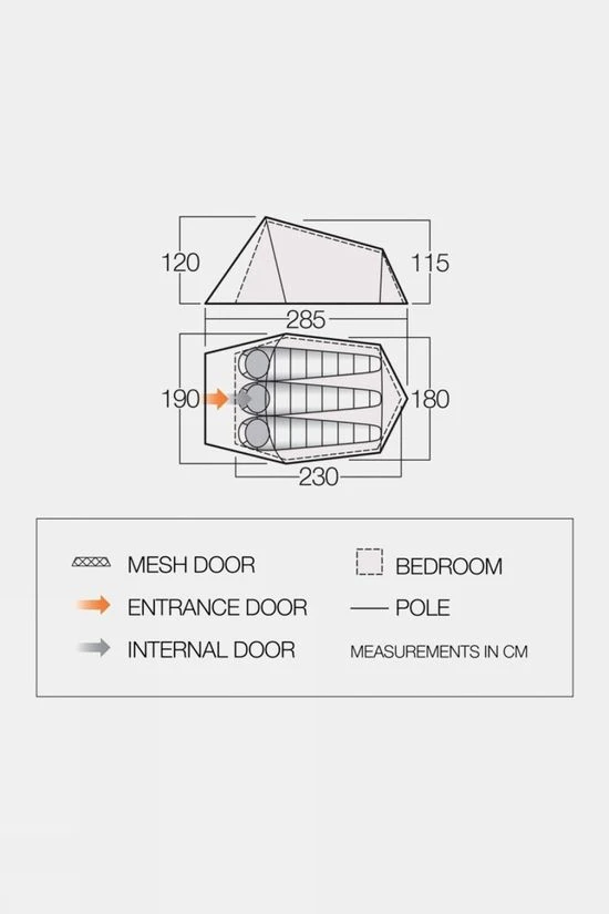 Vango Soul 300 Tent 4 Vango Soul 300 Tent - Image 2