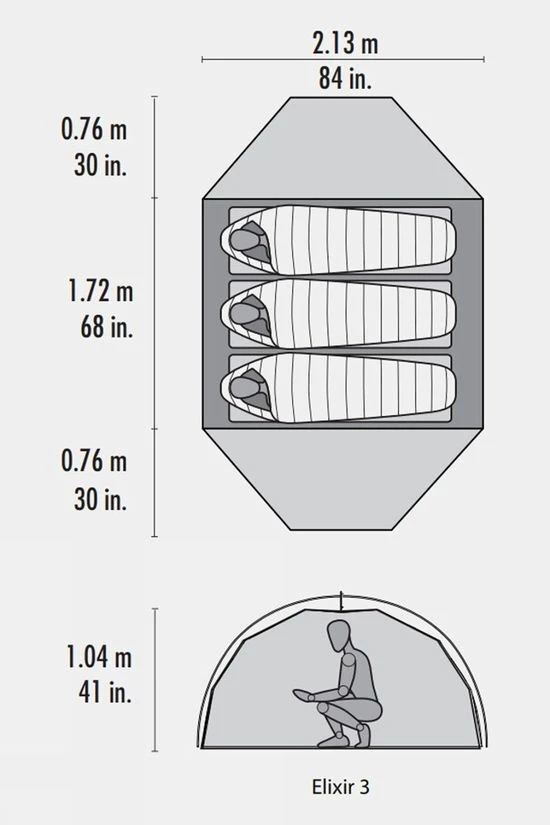 MSR Elixir 3 Tent 7 MSR Elixir 3 Tent - Image 5