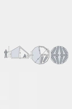 Nordisk Asgard 19.6 TC Tent -Outdoor Camping d1514006 8e8e v