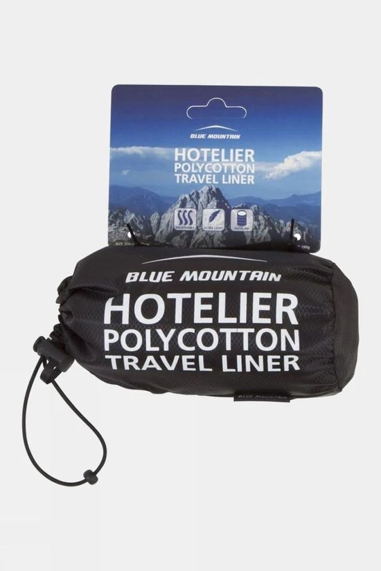 Blue Mountain Polycotton Sleeping Bag Liner - Hotelier 5 Blue Mountain Polycotton Sleeping Bag Liner - Hotelier - Image 3