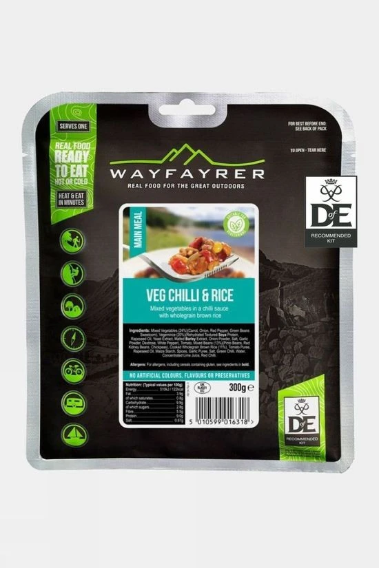 Wayfayrer Vegetable Chilli & Rice 3 Wayfayrer Vegetable Chilli & Rice