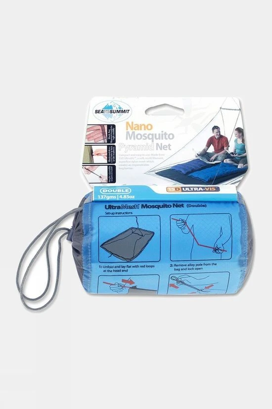 Sea To Summit Nano Mosquito Pyramid Net - Double 4 Sea To Summit Nano Mosquito Pyramid Net - Double - Image 2