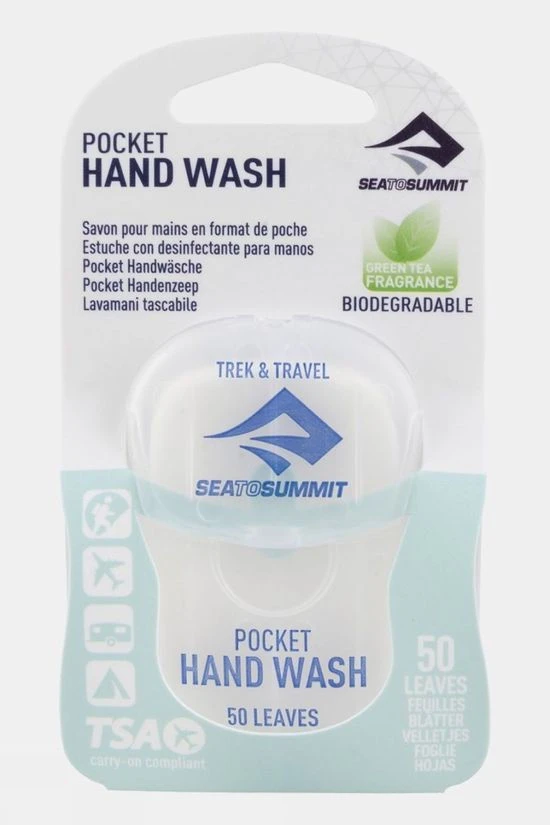 Sea To Summit Pocket Hand Wash Leaves X 50 3 Sea To Summit Pocket Hand Wash Leaves X 50