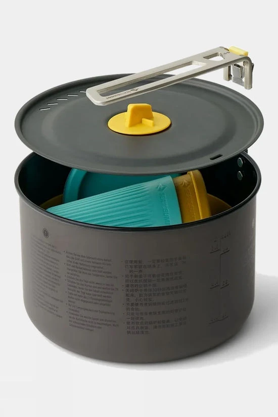 Sea To Summit Frontier Ultralight One Pot Cook Set - 2 Person, 5 Piece 4 Sea To Summit Frontier Ultralight One Pot Cook Set - 2 Person, 5 Piece - Image 2