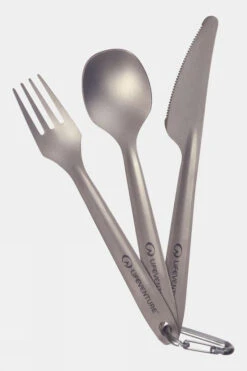 Lifeventure Superlight Titanium Cutlery Set