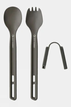 Sea To Summit Frontier Ultralight 2 Piece Long Handle Spoon & Spork Cutlery Set