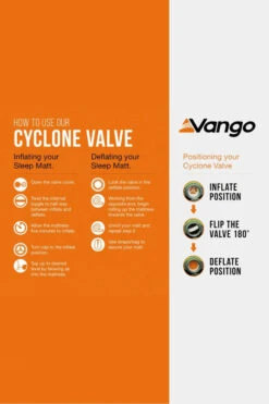 Vango Arcadia 7.5 Double Sleeping Mat -Outdoor Camping g4ha3d0140 4141 h