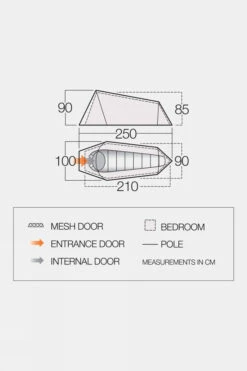 Vango Soul 100 Tent -Outdoor Camping g5fa3y0023 4141 g