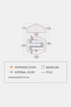 Vango Cairngorm 300 Tent -Outdoor Camping g5fc3y0009 5050 n