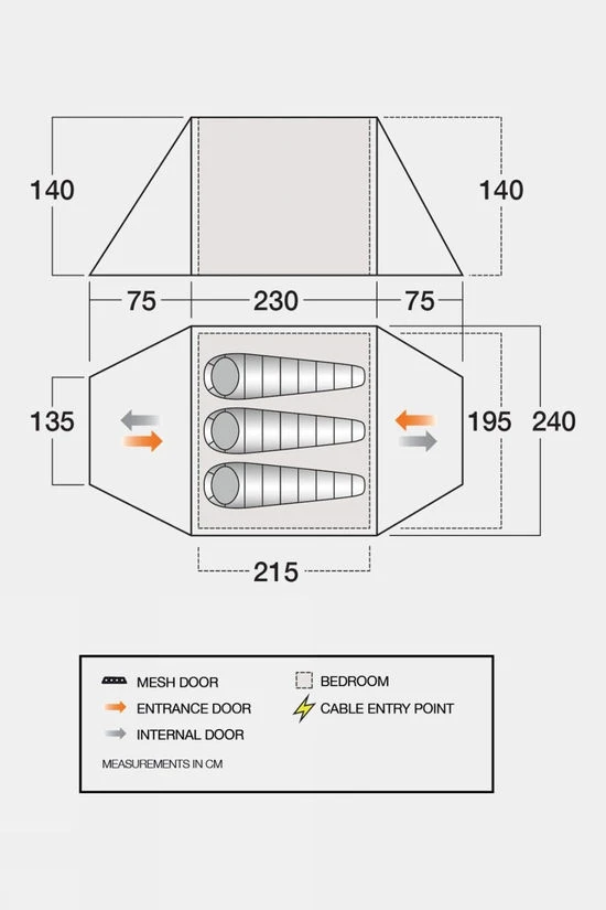 Vango Classic Instant 300 Tent 8 Vango Classic Instant 300 Tent - Image 6