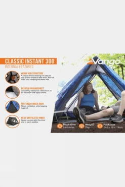 Vango Classic Instant 300 Tent 26 Vango Classic Instant 300 Tent -Outdoor Camping g5fc3y0047 4287 q