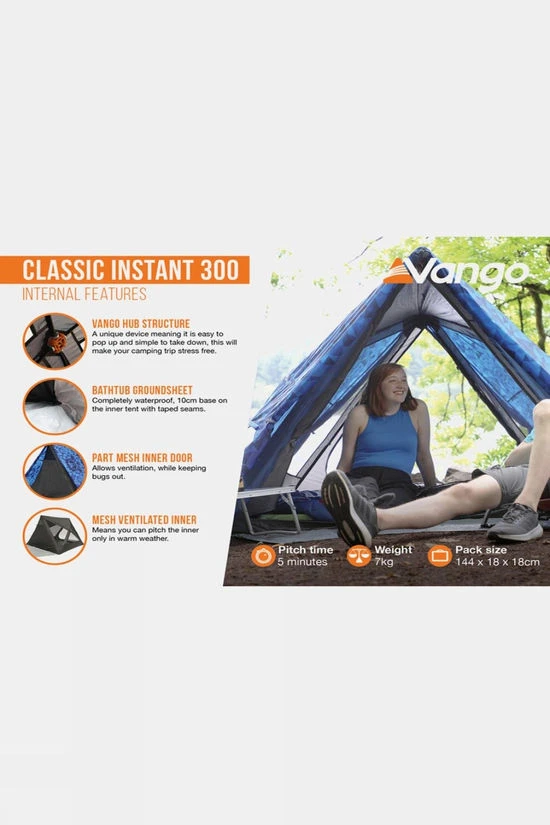 Vango Classic Instant 300 Tent 14 Vango Classic Instant 300 Tent - Image 12