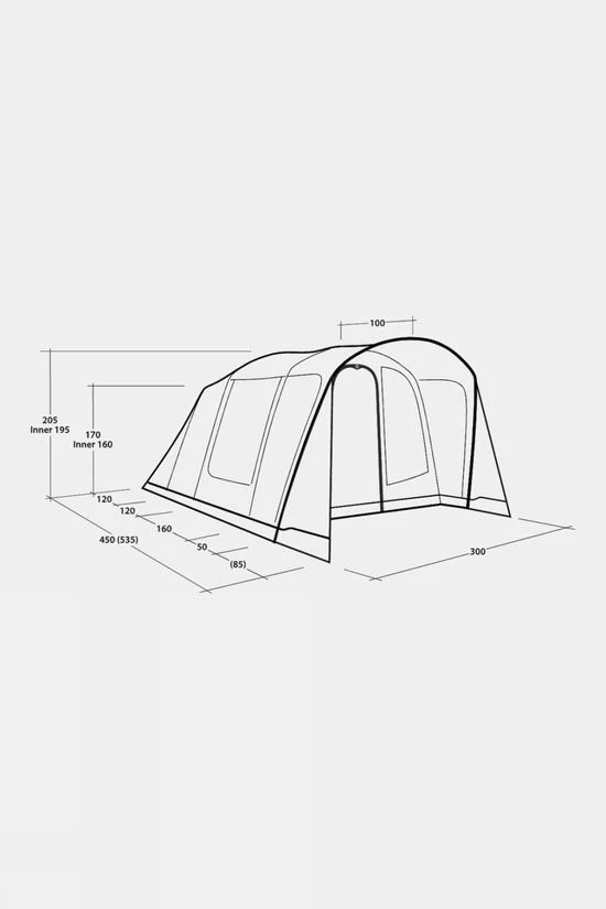 Outwell Sunhill 5 Air Tent 13 Outwell Sunhill 5 Air Tent - Image 11