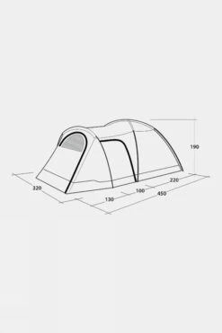 Outwell Cloud 5 Plus Tent -Outdoor Camping g5fd3y0044 5073 k