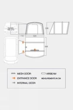 Vango Fistral XL Eco Air Driveaway Awning -Outdoor Camping g5fe3y0034 5050 l