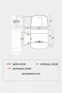 Vango Fistral XL Eco Pole Driveaway Awning 20 Vango Fistral XL Eco Pole Driveaway Awning -Outdoor Camping g5fe3y0035 5050 i
