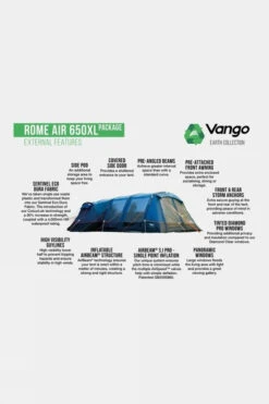 Vango Rome Air 650XL Tent Package 19 Vango Rome Air 650XL Tent Package -Outdoor Camping g5fe3y0037 4072 h
